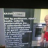 Tekee Teresa pikkusen enemmän porkkanasoppaa...