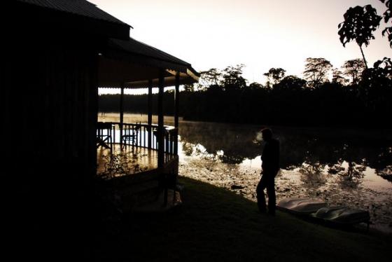 morning cigarette at Kericho, Kenya.