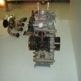 Ferrarin yksisylinterinen kokeilumoottori, 290cc 60bhp @ 14500 rpm