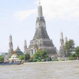 Bangkokissa joku hieno temppelihässäkkä