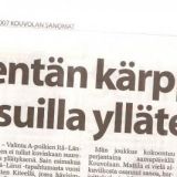 Kouvolan Sanomat 28. kesäkuuta