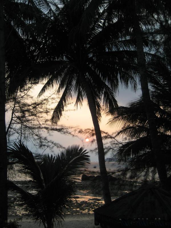 Malesia - Tioman - Auringonlasku...