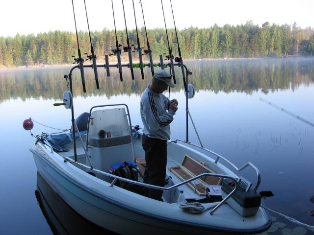 Kalaan lähdössä puruvesi