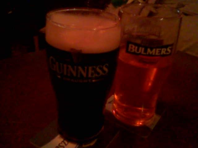 My dear Irish friends Guinness and Bulmers :D