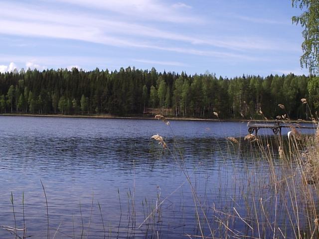 Lappeenrannan mökin Saimaan lampi maisemaa