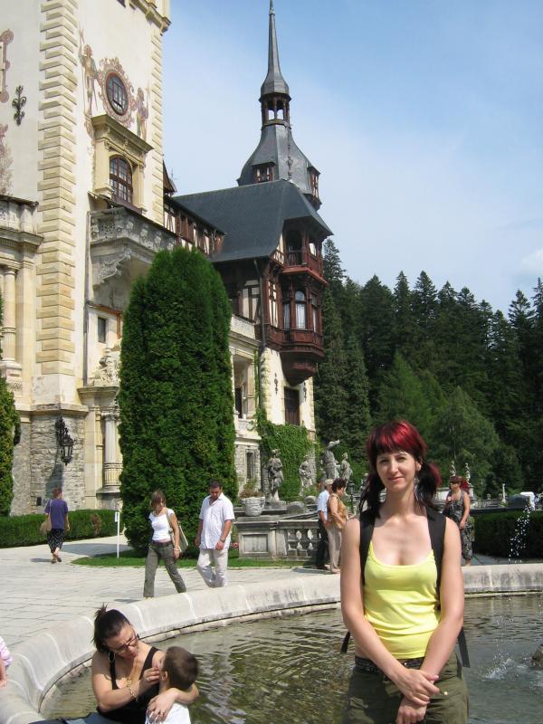 Peles Castle in Sinaia, Romania 08/07