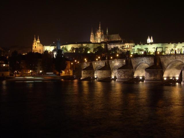 prague by night