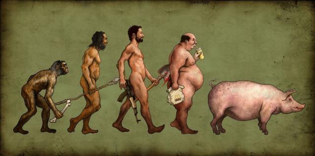 Evolution Of Man .. =D