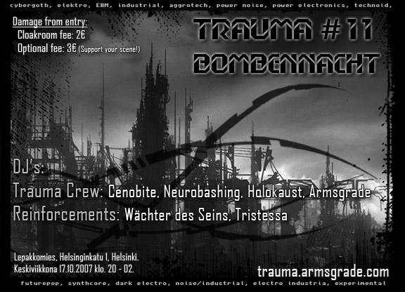 trauma # 11 flyeri