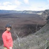 Sierra Negran kraatteri San Isabelalla, Galapagos saarilla