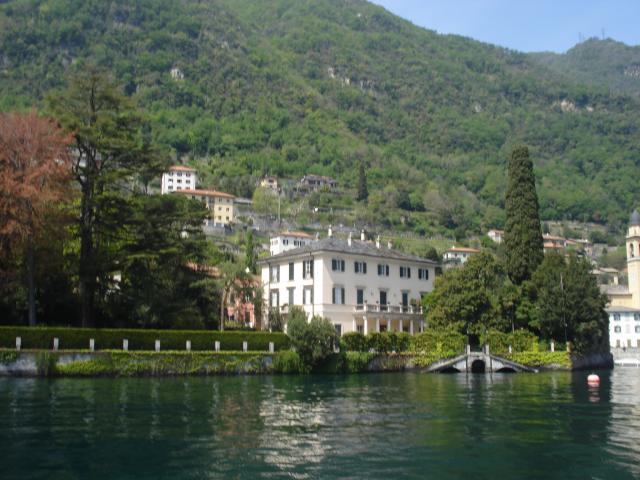 Versagen kartano Como järven rannassa Italiassa Milanon lähettyvillä 26.4.08