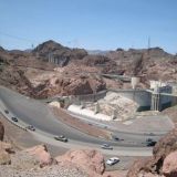 Hoover Dam, Arizonan ja Nevadan rajalla