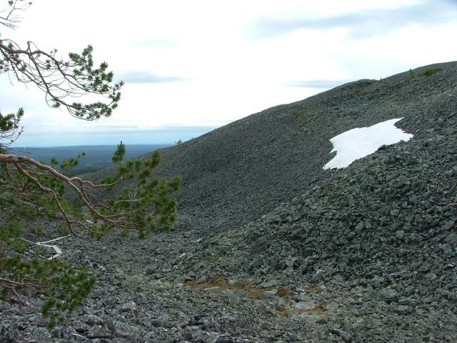 Lunta heinäkuussa? Ylläs, Kellostapulinkuru 8.7.08