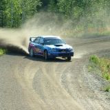 Petrr Lehtovirta - Juha Kanerva, Subaru Impreza WRX Sti, Hirvimäen ek, Nesteb oil rally 2008