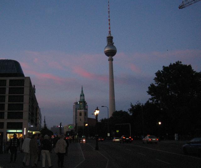 Berlin by night