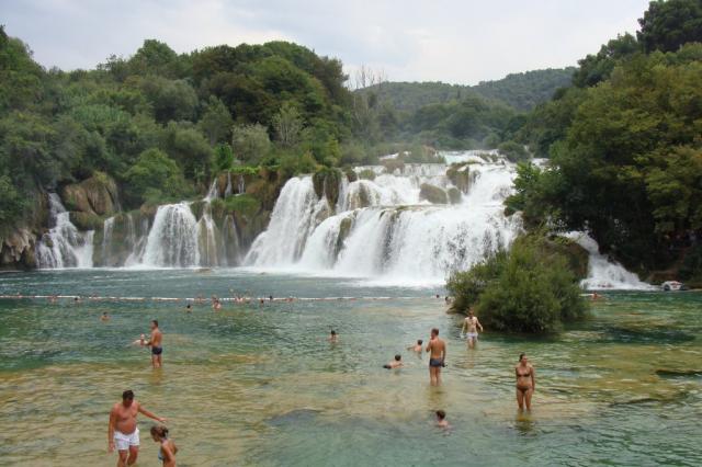 luonnonpuisto Krka