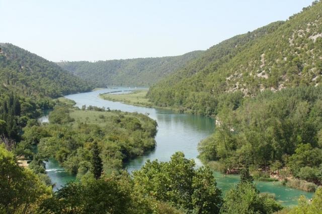 luonnonpuisto Krka