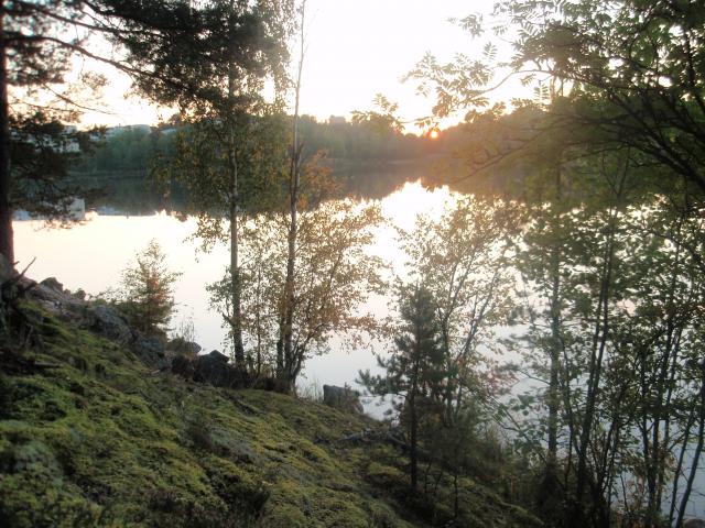 Saan nauttia näin silmiä hivelevistä maisemista lenkilläni.