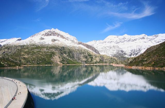 Lac d'Emosson - Chamonixin laakson pohjoispuolella, Ranska