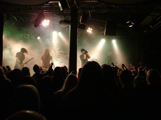 Swallow the sun @ Klubi, Tre 9.1.09