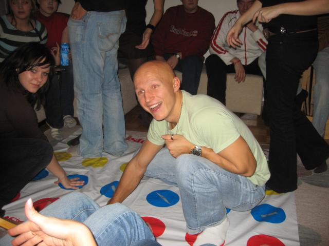 Twister Master, juhlatunnelmissa :D