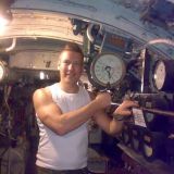 in a submarine