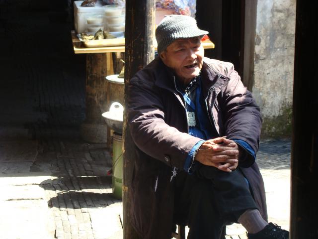 Antiikkia antiikkia XiTangin historiallisessa kylässä