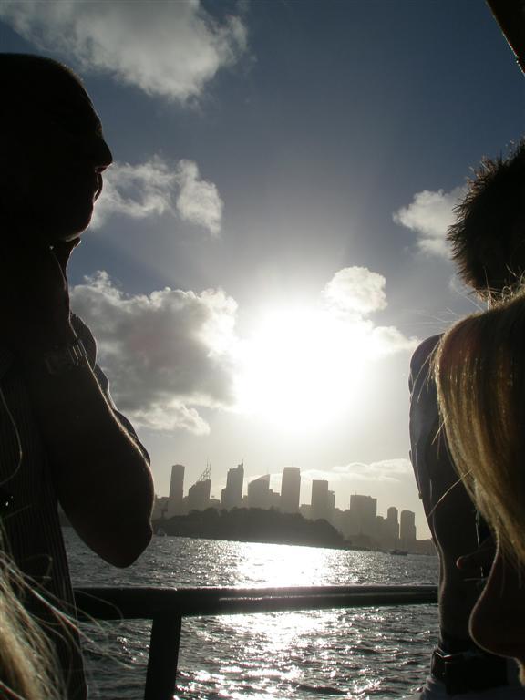 leaving the port at new year's eve