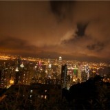 Hong Kong by night