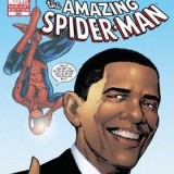 Obaman debyytti The Amazing Spiderman -lehdessä.