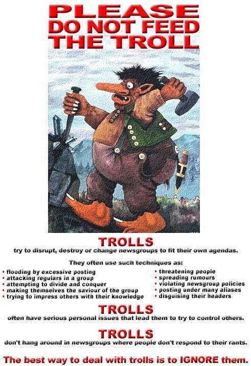 Do NOT feed the city troll