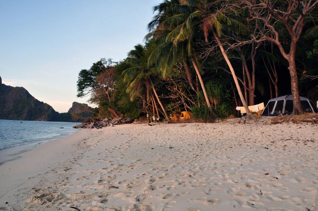 Campsite at El Nido, Philippines