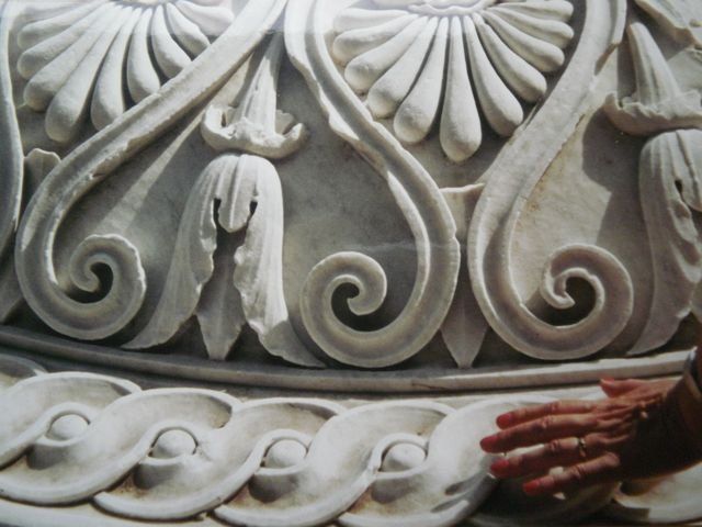 Muinais-Rooman ostaritkin (kyllä vaan)  olivat marmorityötä