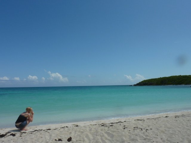 Secret beach, Vieques.