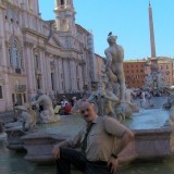 Rouvan oma suihkulähde Roomassa