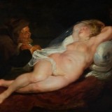 Rubensin The Hermit and Sleeping Angelica