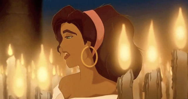 Esmeraldan kohtalo kirjassa oli astetat karumpi.