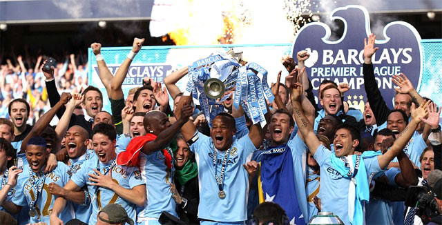 Manchester City otti mestaruuden uskomattoman futisdraaman päätteeksi.