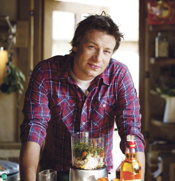 Brittikokki Jamie Oliver suunnitteli suomalaisille maistuvan menun.