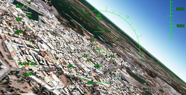 Google Earthissä pääset lentämään pilottina vaikkapa Helsingin yllä.