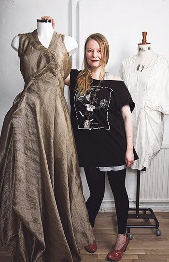 Maria Jokela on työskennellyt Dead Birds & Lionheart -malliston kanssa vuodesta 2004 asti. (Kuva: Maija Lahtinen)
