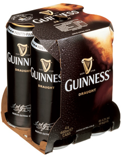 Guinness on stout-tyyppinen olut.