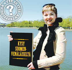 Toimittaja Polina Kopylova vastasi suomenvenäläisiä koskeviin kysymyksiin.
