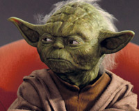 Markkinavoiman pimeä puoli houkuttaa. 800-vuotias jedimestari Yoda mainostaa TV:ssä Diet Pepsiä.