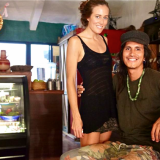 Real, pure love and inspirational-Organic restaurant Esperanza and the lovely owners Lucy and Joel.