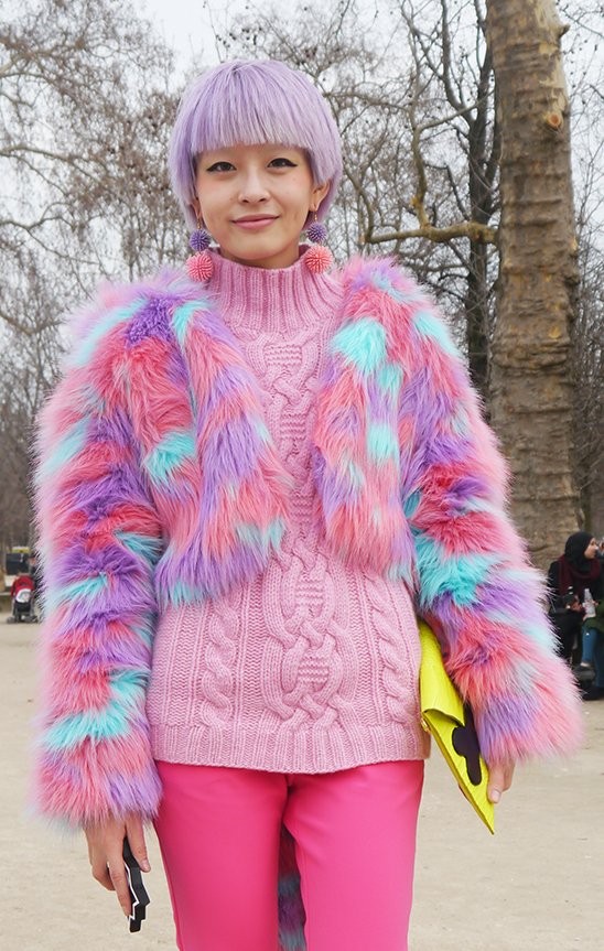 Kuva: Adorn London, Jodie Rowan. Paris Fashion Week aw2013 street style.