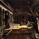 Paul Delvaux: Nukkuva Venus