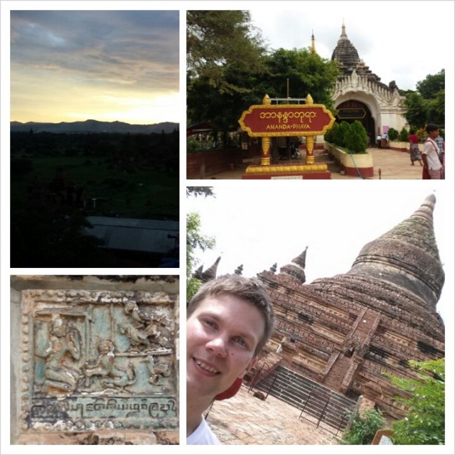 Bagan. Upea paikka jonka olemassaolosta en tiennyt ennen tätä reissua.