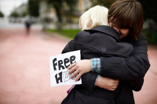 Free hugs on maailmanlaajuinen ilmiö.