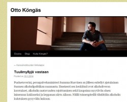 Otto Köngäs painottaa edustavansa blogissaan vain henkilökohtaisia näkemyksiään.